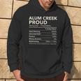 Alum Creek West Virginia Proud Nutrition Facts Hoodie Lifestyle