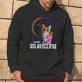 America Totality 04 08 24 Total Solar Eclipse 2024 Cute Cat Hoodie Lifestyle