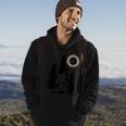 America Totality Bigfoot Total Solar Eclipse 2024 Hoodie Lifestyle