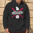 Atlanta Baseball Vintage Georgia State Pride Love City Dark Hoodie Lifestyle