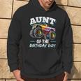 Aunt Of The Birthday Boy Monster Truck Birthday Party Hoodie Lifestyle