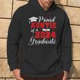 Auntie Senior 2024 Proud Auntie Of A Class Of 2024 Graduate Hoodie Lifestyle