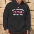 Aus Dem Weg Oma Im Einsatz Hoodie Lebensstil