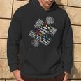 I Am More Than Autism Awareness Asd Puzzle Piece Support Hoodie Lifestyle