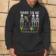 Autism Awareness Dare To Be Yourself Different Not Less Hoodie Lifestyle