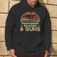 Awesome Dads Have Tattoos Beards & Guns Father's Day Mens Hoodie Lifestyle