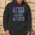 Awesome Dj Dad Dj Music Hoodie Lifestyle