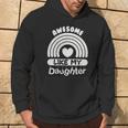 Awesome Just Like My Daughters Fathers Day Dad Hoodie Lifestyle