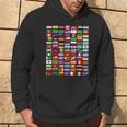 Banderas De Todos Los Países Del Mundo 287 Bandera Internacional Sudadera Estilo de vida