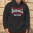 Baseball Brother Laces Little League Big Bro Matching Family Hoodie Lifestyle