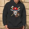 Baseball Player Goat Lover Pitcher Catcher Baseball Coaches Hoodie Lifestyle