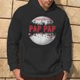 Baseball Softball Lover Ball Pap Pap Father's Day Dad Papa Hoodie Lifestyle