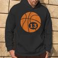 Basketball Player Jersey Number 13 Thirn Graphic Hoodie Lifestyle