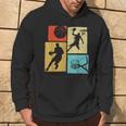 Basketball Players Colorful Ball Hoop Sports Lover Hoodie Lifestyle