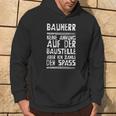 Bauherr Eigenheim Und Hausbau Hoodie Lebensstil