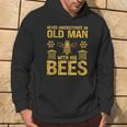 Beekeeping Never Underestimate An Old Man With His Bees Hoodie Lifestyle