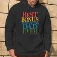 Best Bonus Wrestling Dad Ever Father's Day Hoodie Lifestyle
