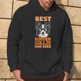 Best Border Collie Dad Ever Cooler Hunde Papaater Geschenk Kapuzenpullover Lebensstil