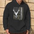 Best Buckin' Dad Ever Deer Hunting Fathers Day American Flag Hoodie Lifestyle