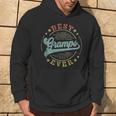 Best Gramps Ever Father's Day Gramps Vintage Emblem Hoodie Lifestyle