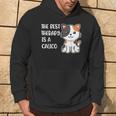 The Best Therapy Is A Calico Cat Hoodie Lifestyle