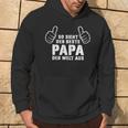 Bester Papa Der Welt Father's Day Ideas Dad Kapuzenpullover Lebensstil