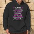 Beware I Ride Horses Horse Lover Girls Riding Racing Hoodie Lifestyle