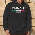 Bianchi Italian Name Family Surname Italy Flag Italia Hoodie Lebensstil