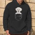 Bichons Frisés Avec Inscription Dog In Pocket Sweat à capuche Lifestyle