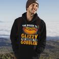 The Bigger The Glizzy The Happier The Gobbler Hot Dog Hoodie Lifestyle