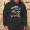 Biker Grandpa Grandad Motorcycle Motorbike Bike Adventure Hoodie Lifestyle