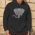 Bisexual Flag Elephant Lgbt Bi Pride Stuff Animal Hoodie Lifestyle