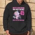 Bitte Kein Eneid Gut Aussehe 45 Jahre Unicorn 45Th Birthday Kapuzenpullover Lebensstil