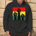 Black History Month Fist Hoodie Lifestyle