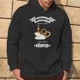 Boarisch Bayrisch Weißwurst Wurst Brezn Brezel Hopfen Motiv Kapuzenpullover Lebensstil