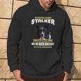 Border Collie With Border Collie Dog Motif Hoodie Lebensstil