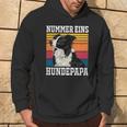 Border Collie Nummer Eins Border Collie Papaintage Kapuzenpullover Lebensstil