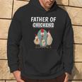 Boys Hen Dad Father's Day Father Of Chickens Hoodie Lifestyle