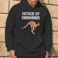 Boys Kangaroo Dad Father's Day Father Of Kangaroos Hoodie Lifestyle