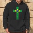 Brazil Jesus Cross Brazilian Faith Brasileiro Christian Hoodie Lifestyle