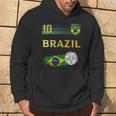 Brazil Soccer Fans Jersey Brazilian Flag Football Hoodie Lifestyle