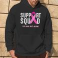 Breast Cancer Awareness Support Squad You Are Not Alone Hoodie Lifestyle