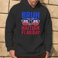 Bruh It's Haitian Flag Day Haiti Flag Boys Toddler Hoodie Lifestyle