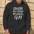 Cancer You Picked The Wrong Guy Fighter Christmas Hoodie Lifestyle