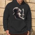 Cat Playing Guitar Rock Music Guitar Cat Hoodie Lifestyle