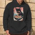Cat Ramen Noodle Japanese Anime Manga Ramen Cat Hoodie Lifestyle