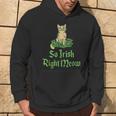 Cat So Irish Right Meow St Patrick’S Day Hoodie Lifestyle