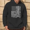 Cervantes Last Name Surname Team Family Reunion Hoodie Lifestyle