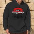 Classic Squarebody Pickup Truck Lowered Automobiles Vintage Hoodie Lifestyle