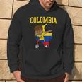 Colombia Soccer Colombian Football Dabbing Hoodie Lifestyle